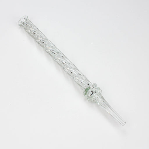 6" Glass dab straw [9193] Pack of 10 Bongs Accessories ONE