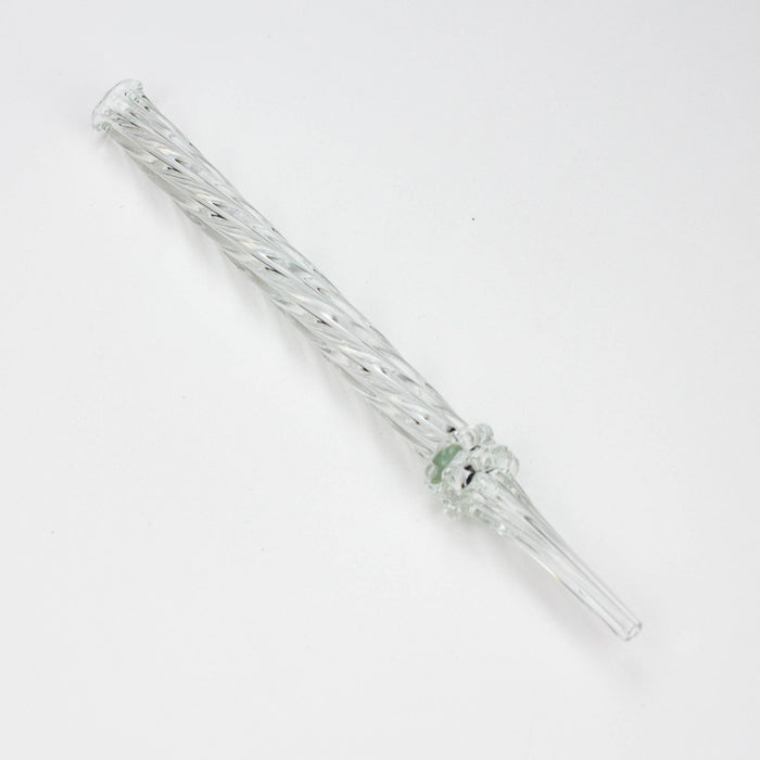 6" Glass dab straw [9193] Pack of 10
