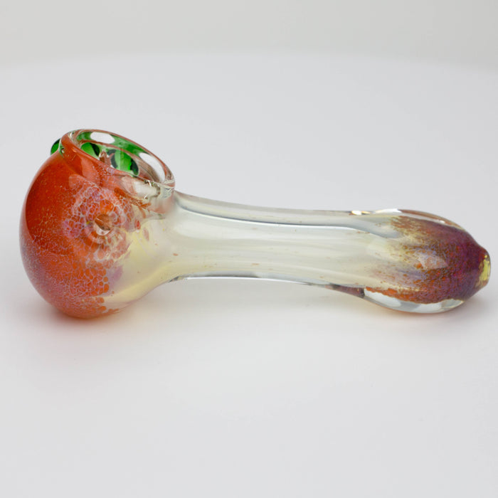 3" soft glass hand pipe [9186] Pack of 2 Glass Pipe ONE