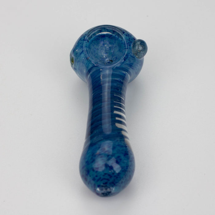 3" soft glass hand pipe [9187] Pack of 2