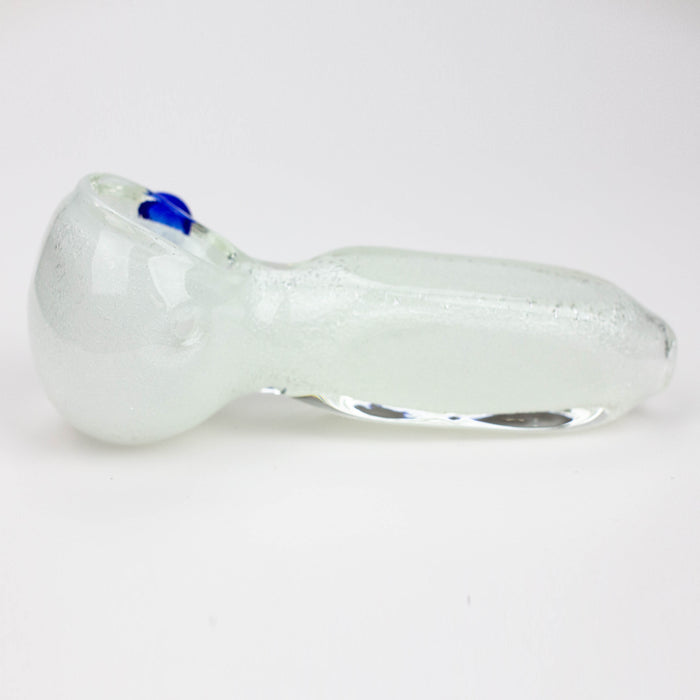 3" soft glass glow in the dark hand pipe [9188] Pack of 2 Glass Pipe ONE