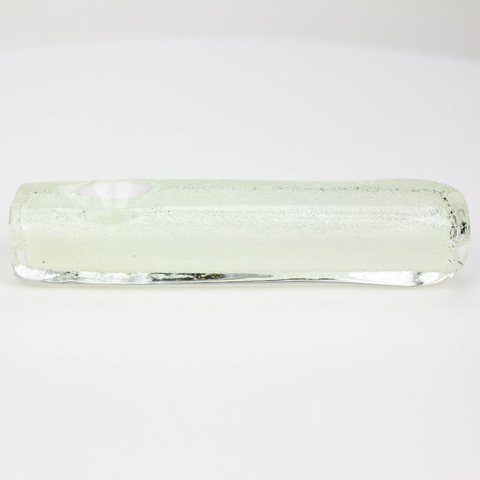 4" soft glass glow in the dark hand pipe [9189] Pack of 2