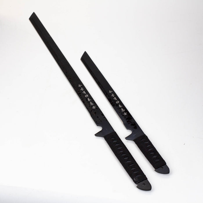 Two Piece Battle Sword Dual Dueler – Black [HK2288-BK] Sword · Machete · Axe Canadian Distributor