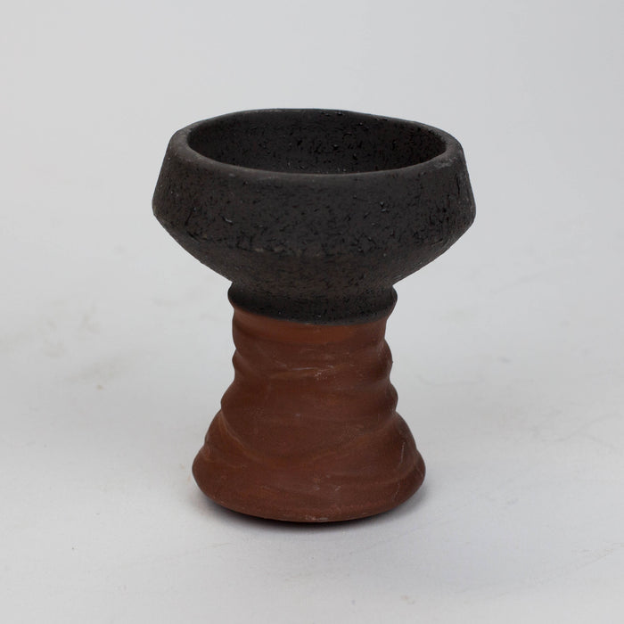 Clay Hookah Bowl [MD2213] Bowl · Banger · Oil Burner Canadian Distributor Black