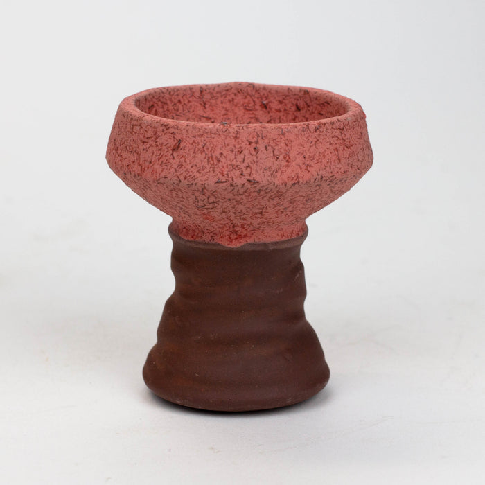 Clay Hookah Bowl [MD2213] Bowl · Banger · Oil Burner Canadian Distributor Pink