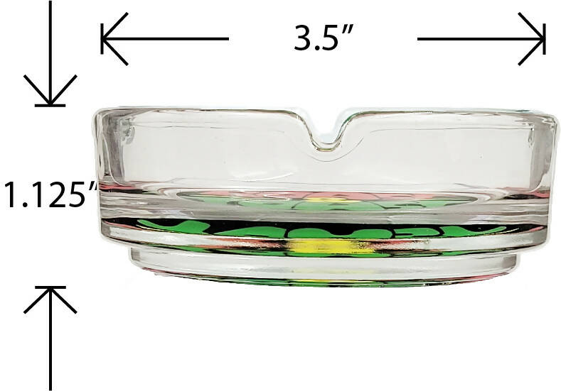 ASHTRAY SET WITH STASH JAR - VINTAGE ROAST & TOAST Jar Roast and Toast Gifts