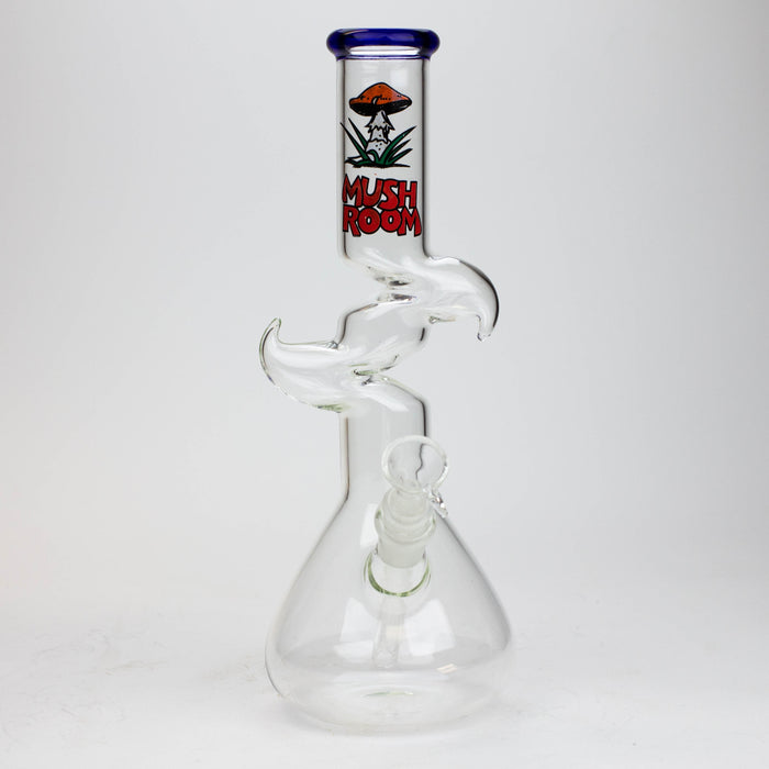 11.5" Zig-zag water bong Glass Bong ONE