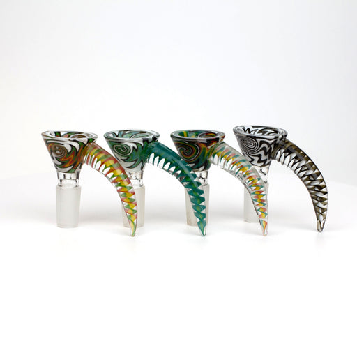 Glass Bowl with horn handle Bowl · Popper ONE