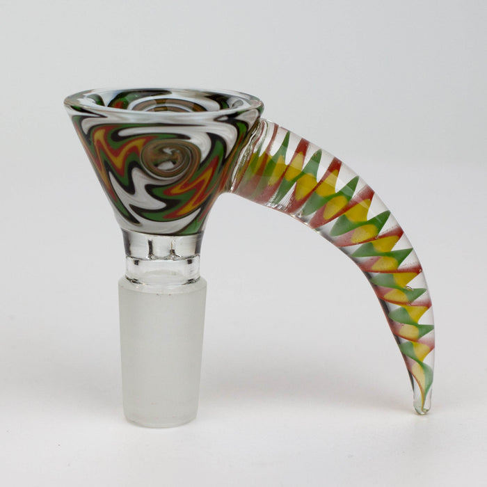 Glass Bowl with horn handle Bowl · Popper ONE PT502004