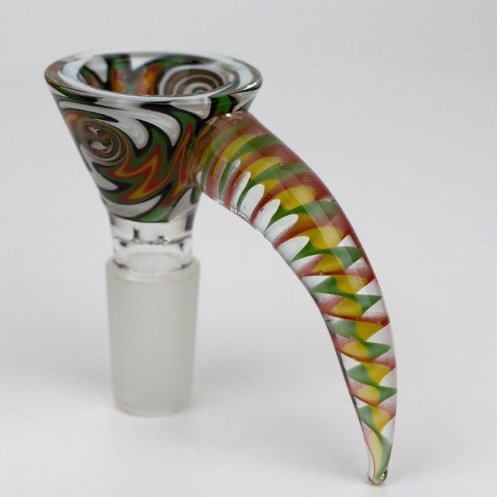 Glass Bowl with horn handle Bowl · Popper ONE
