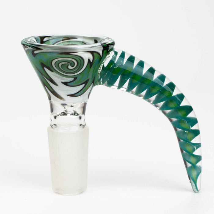 Glass Bowl with horn handle Bowl · Popper ONE PT502003