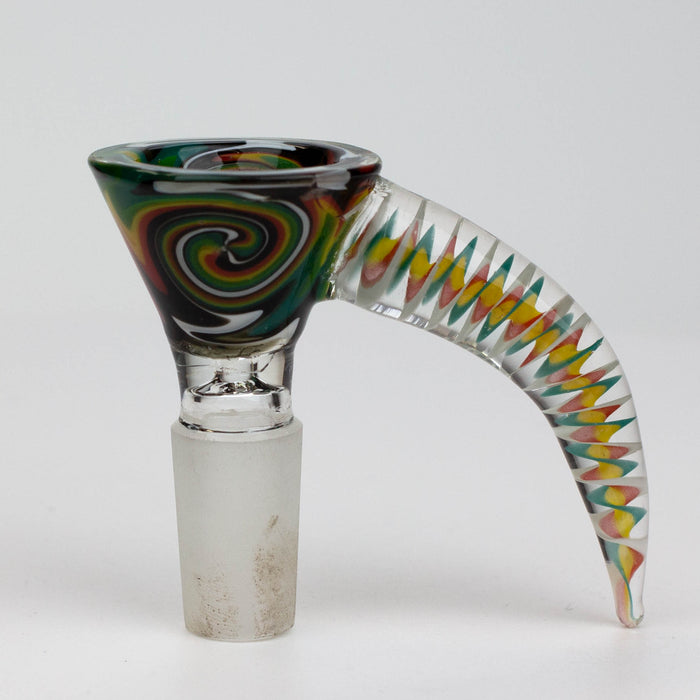Glass Bowl with horn handle Bowl · Popper ONE PT502002