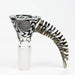 Glass Bowl with horn handle Bowl · Popper ONE PT502001