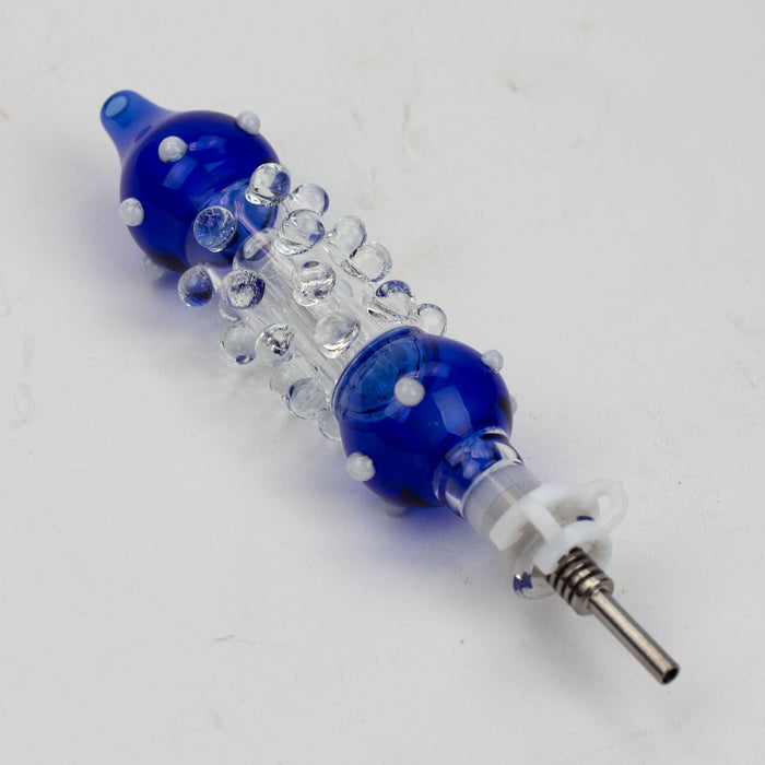 Glass Nectar Collector [AK2296] Nectar Collector Canadian Distributor Blue