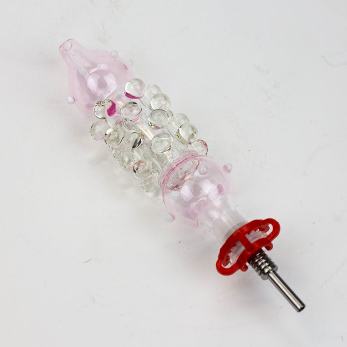 Glass Nectar Collector [AK2296] Nectar Collector Canadian Distributor Pink