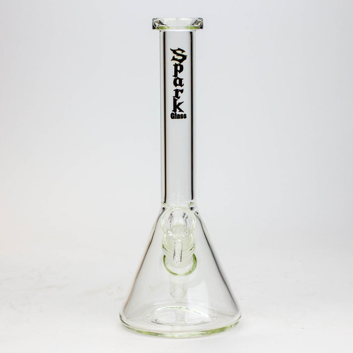 10" SPARK beaker thick glass water bong Glass Bong ONE