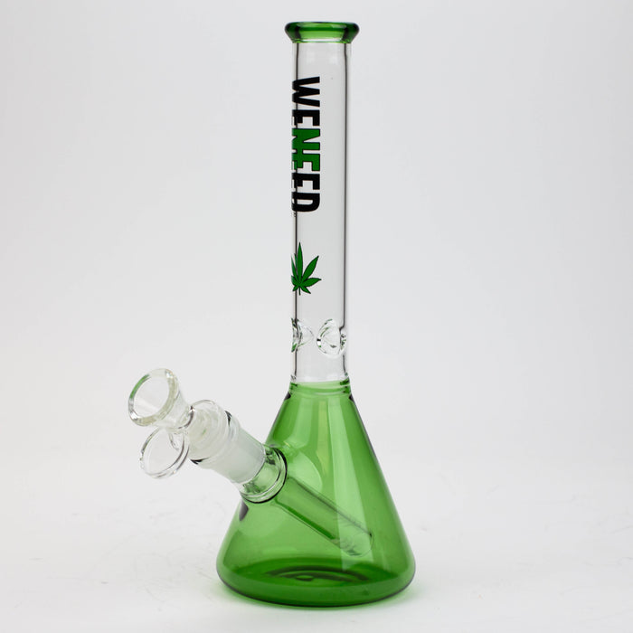 WENEED®-10" WENEED Classic Beaker Bongs WENEED® Green