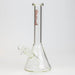 10" SPARK beaker thick glass water bong Glass Bong ONE Pink