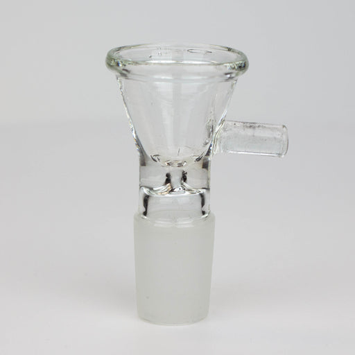 Clear thick glass bowl for 18 mm female Joint Bowl · Popper ONE
