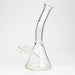 10" SPARK beaker thick glass bent neck water bong Glass Bong ONE Purple