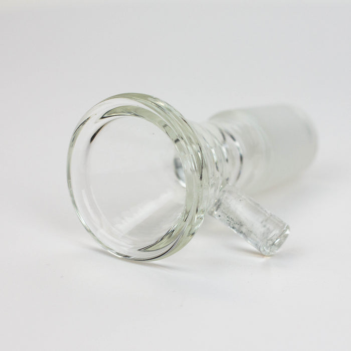Clear thick glass bowl for 18 mm female Joint Bowl · Popper ONE