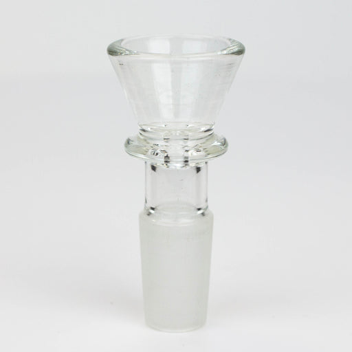 Clear thick glass bowl for 14 mm female Joint Bowl · Popper ONE