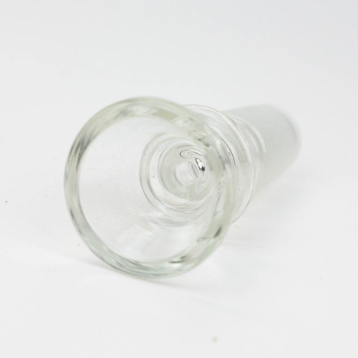 Clear thick glass bowl for 14 mm female Joint