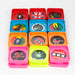 Square 2 Part plastic Grinders Box of 12 Display Pack BANKA
