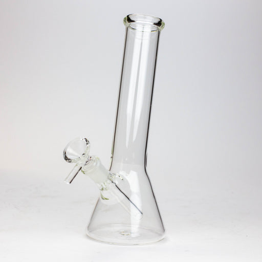 8" Clear glass beaker water bong Glass Bong ONE