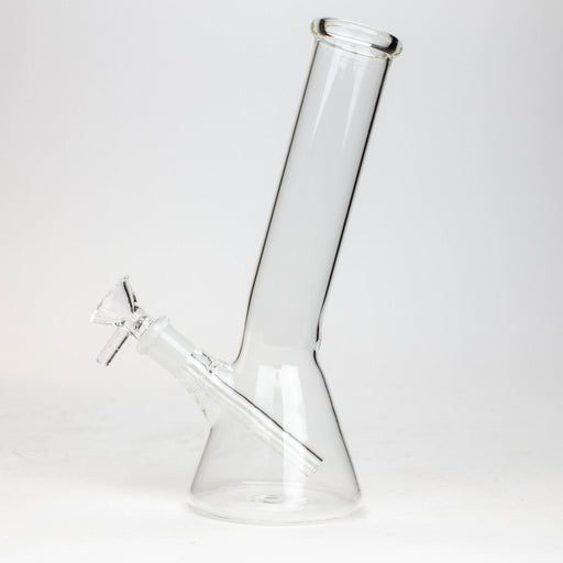 8" Clear glass beaker water bong Glass Bong ONE