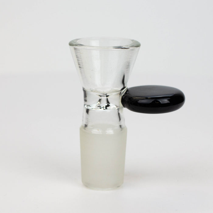 Thick glass bowl with handle for 18 mm female Joint Bowl · Popper ONE