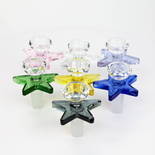 Thick glass bowl with star handle Bowl · Popper ONE