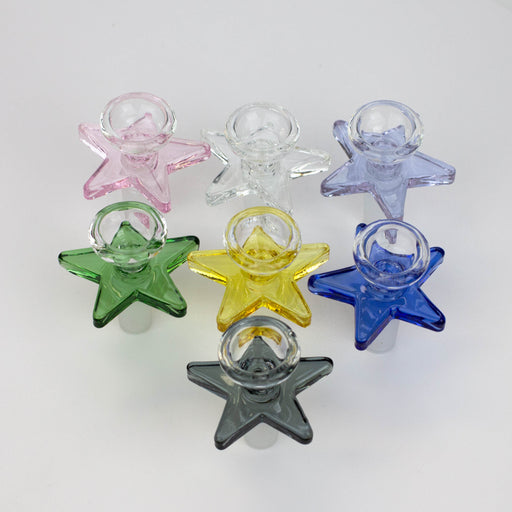 Thick glass bowl with star handle Bowl · Popper ONE
