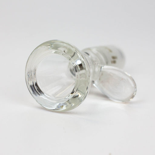 Clear thick glass bowl with handle for 14 mm female Joint Bowl · Popper ONE
