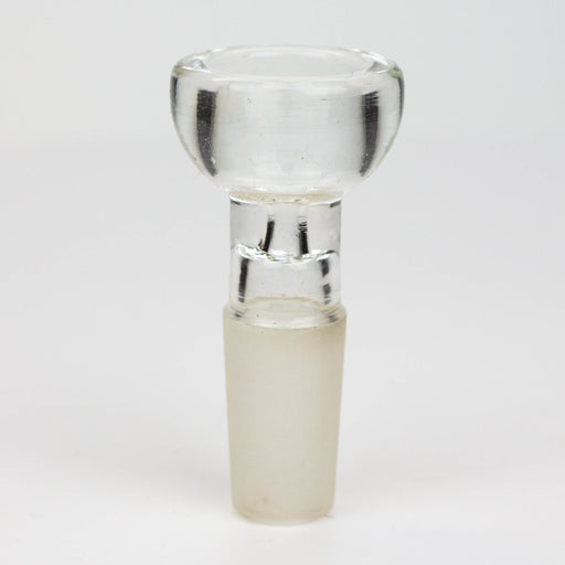 Clear round bowl for 14 mm female Joint Bowl · Popper ONE