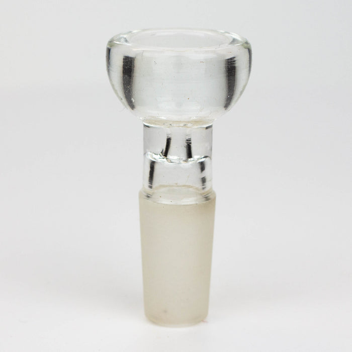 Clear round bowl for 14 mm female Joint Bowl · Popper ONE
