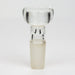Clear round bowl for 14 mm female Joint Bowl · Popper ONE