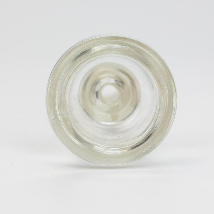 Clear round bowl for 14 mm female Joint Bowl · Popper ONE