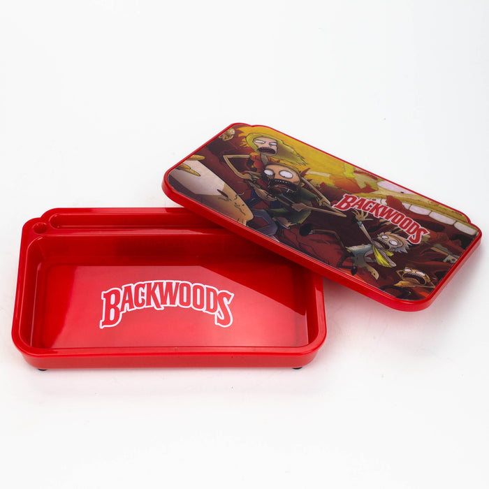 The Cartoon Rechargeable LED Rolling Tray with lid