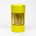4-in-1 LED Magnify Jar with a grinder and one hitter Jar Purple Haze Smoke Inc Yellow