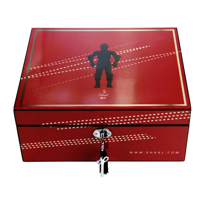 HUMIDOR | RED- - One Wholesale