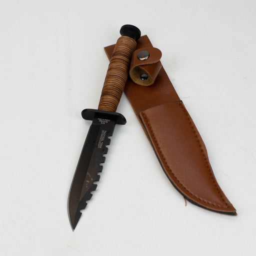 9″ Hunting Knife Heavy Duty With Sheath [HK6172] Fixed Blade Knife Canadian Distributor
