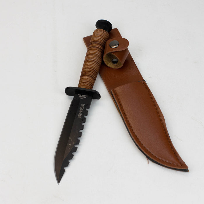 9″ Hunting Knife Heavy Duty With Sheath [HK6172] Fixed Blade Knife Canadian Distributor