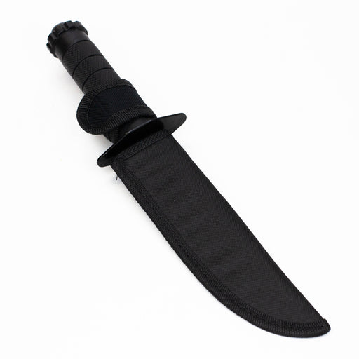 ALPHASTEEL Hunting Knife - Black Survival Fixed Blade Knives JJ Distribution