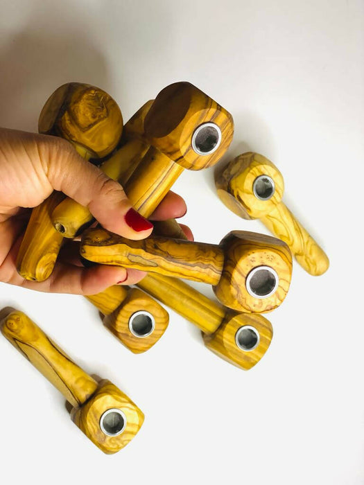 VOW | Olive Wood Apple Pipe/Smoker's Gift