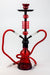 19" 2 hoses baluster Hookah [MD2190] Hookah Canadian Distributor Red