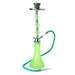 19" 1 hoses baluster Hookah [MD2193] Hookahs Canadian Distributor Green
