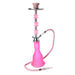 19" 1 hoses baluster Hookah [MD2193] Hookahs Canadian Distributor Pink