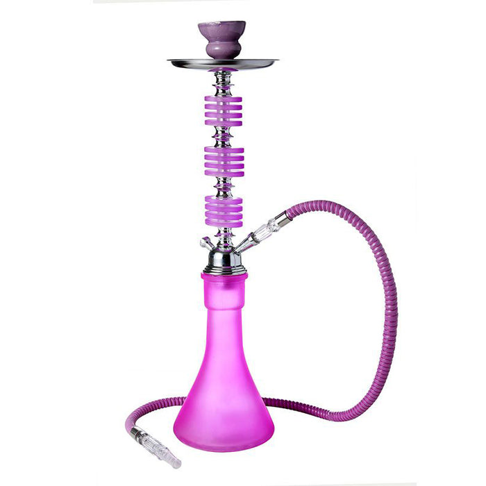 19" 1 hoses baluster Hookah [MD2193] Hookahs Canadian Distributor Purple
