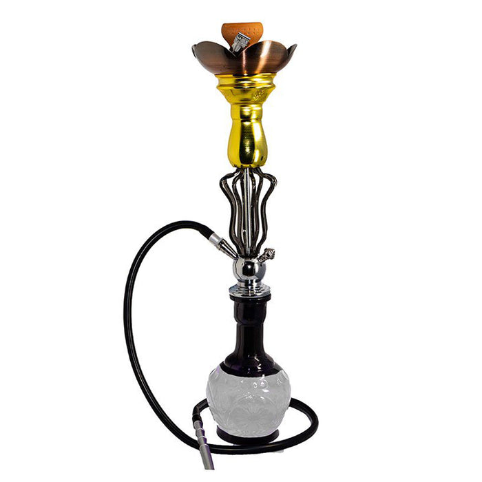 27" Twist Wrought Hookah [MD2203] Hookahs Canadian Distributor Black